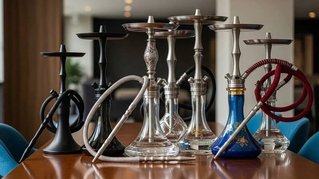 Number of hookahs
